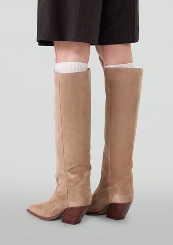 SACHA Cowboystiefel in Beige