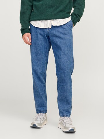 JACK & JONES - Regular Calças de ganga de pregas 'JJIBILL JJRICO' em azul: frente