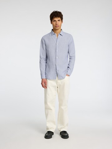 SELECTED HOMME Regular Fit Skjorte i blå
