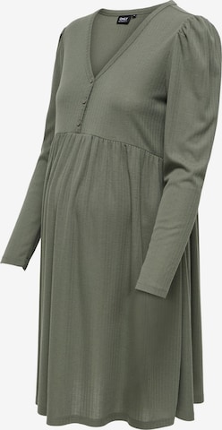 Only Maternity - Vestido 'OLMCamoni' en verde: frente