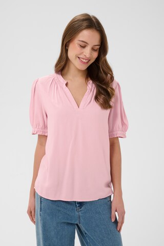 SAINT TROPEZ Blouse 'BrittSZ' in Pink
