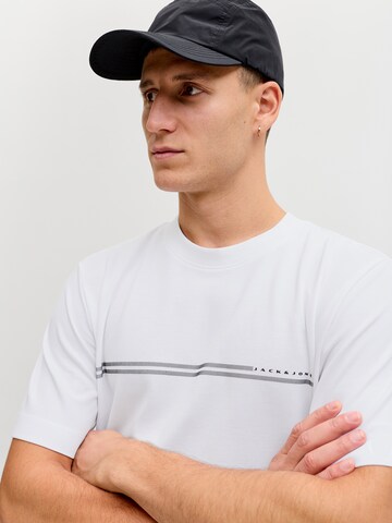JACK & JONES Bluser & t-shirts 'JCOFUSION' i hvid