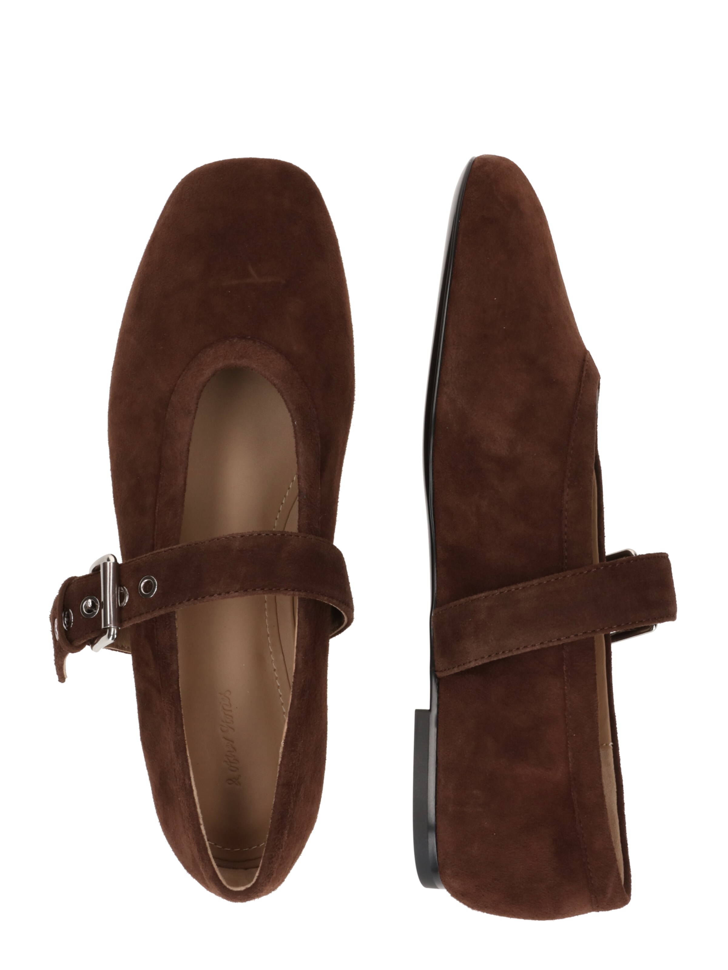 & Other Stories Балерина с каишка в кафяво