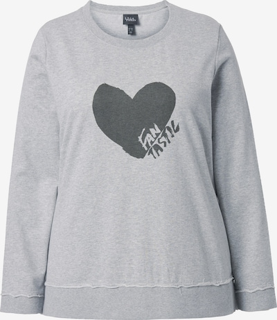 Megztinis be užsegimo iš Ulla Popken, spalva – šviesiai pilka / margai pilka, Prekių apžvalga