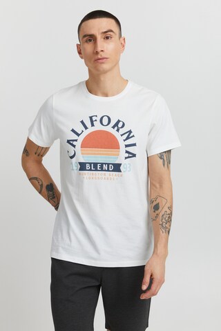 T-Shirt BLEND en blanc : devant