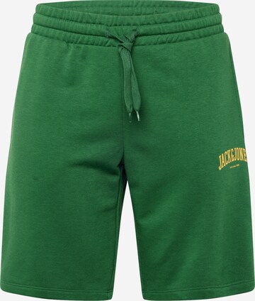 JACK & JONES Loosefit Broek 'KANE JOSH' in Groen: voorkant