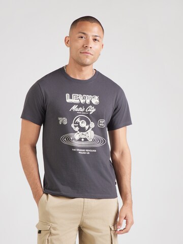 LEVI'S ® Тениска в черно: отпред