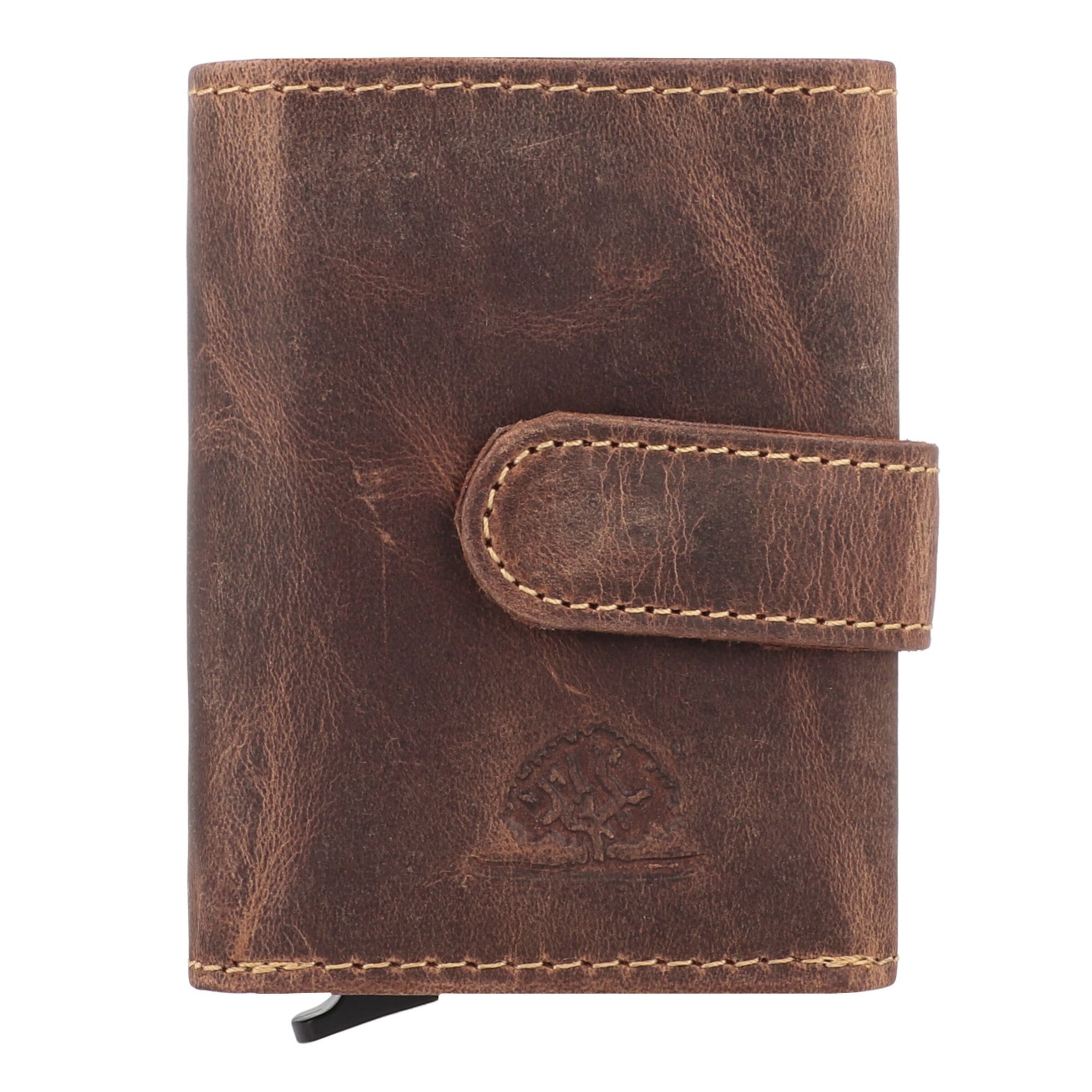 GREENBURRY Portemonnee in Bruin: voorkant