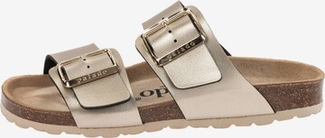 Palado Mules 'Samos EGS' in Beige: front