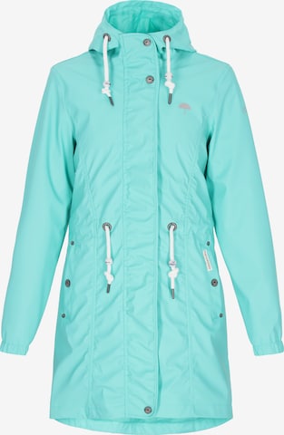 Schmuddelwedda - Abrigo funcional en verde: frente