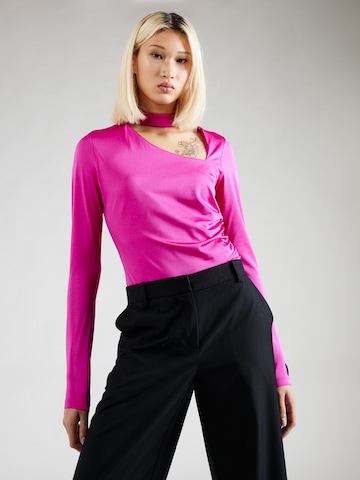 HUGO Red - Camisa body 'Nionia' em rosa: frente