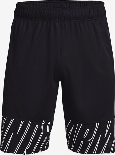 UNDER ARMOUR Shorts in schwarz / weiß, Produktansicht