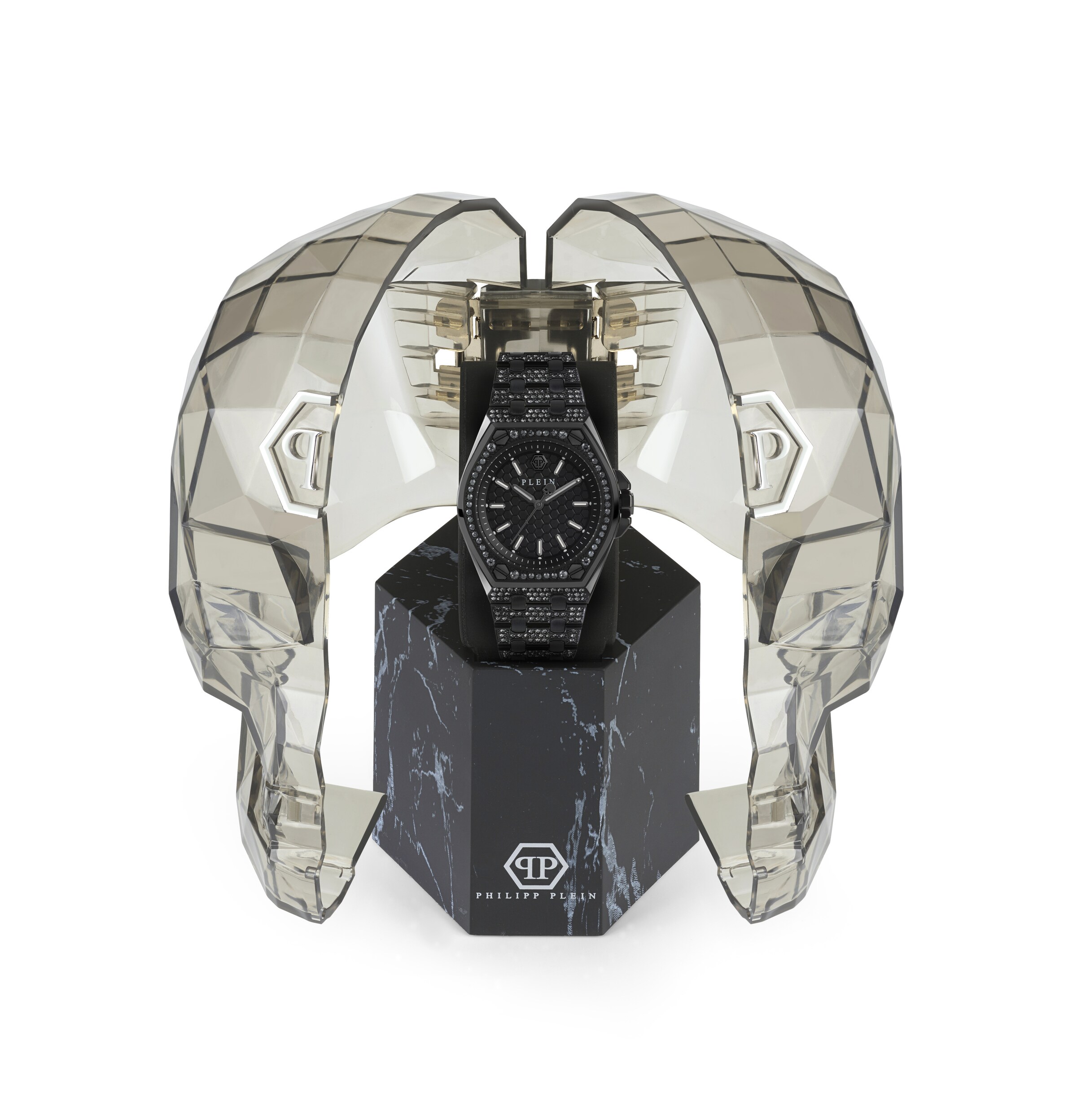 Philipp Plein Analog Watch 'Extreme' in Black