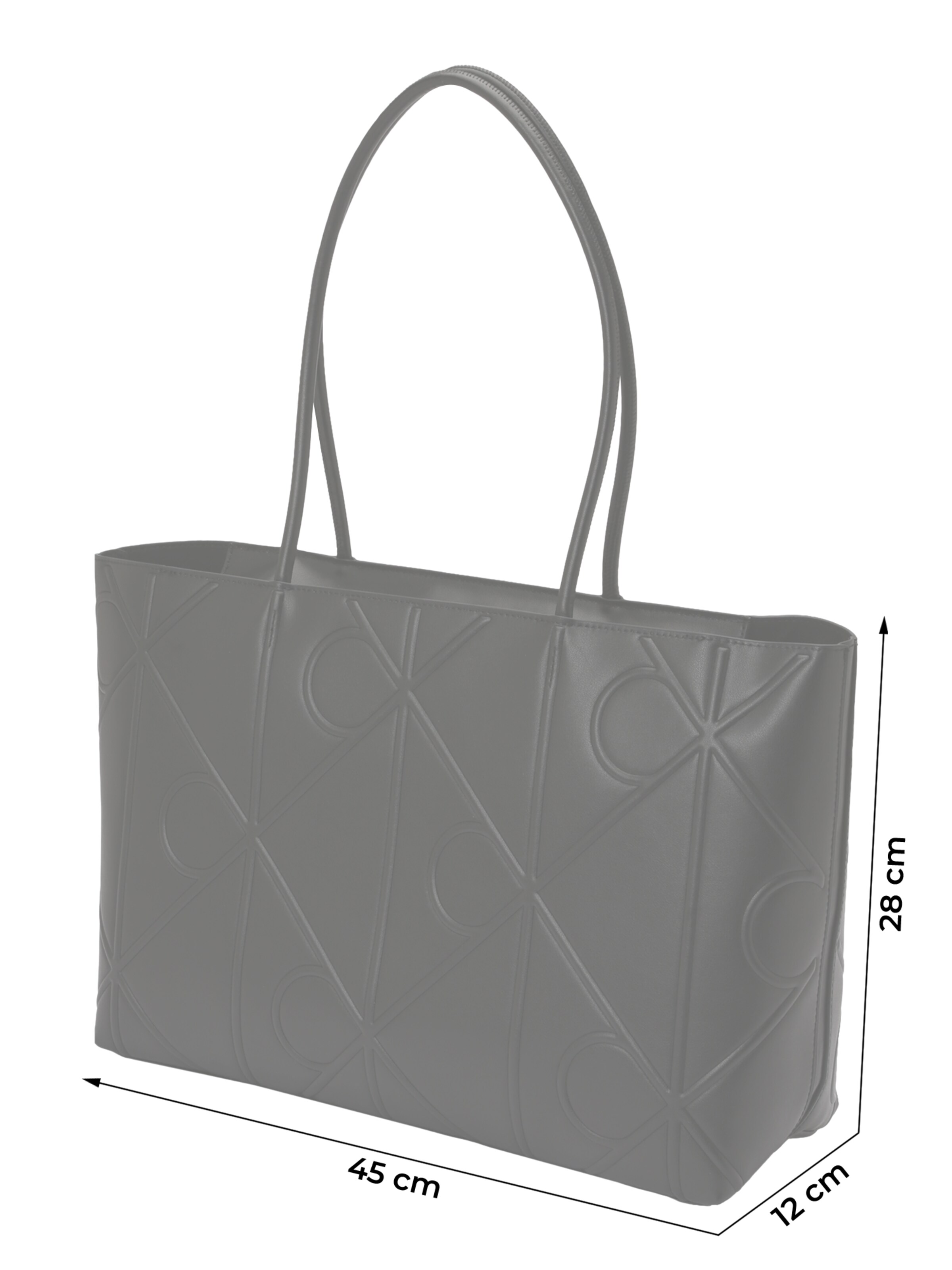 Regular Cabas Calvin Klein en noir