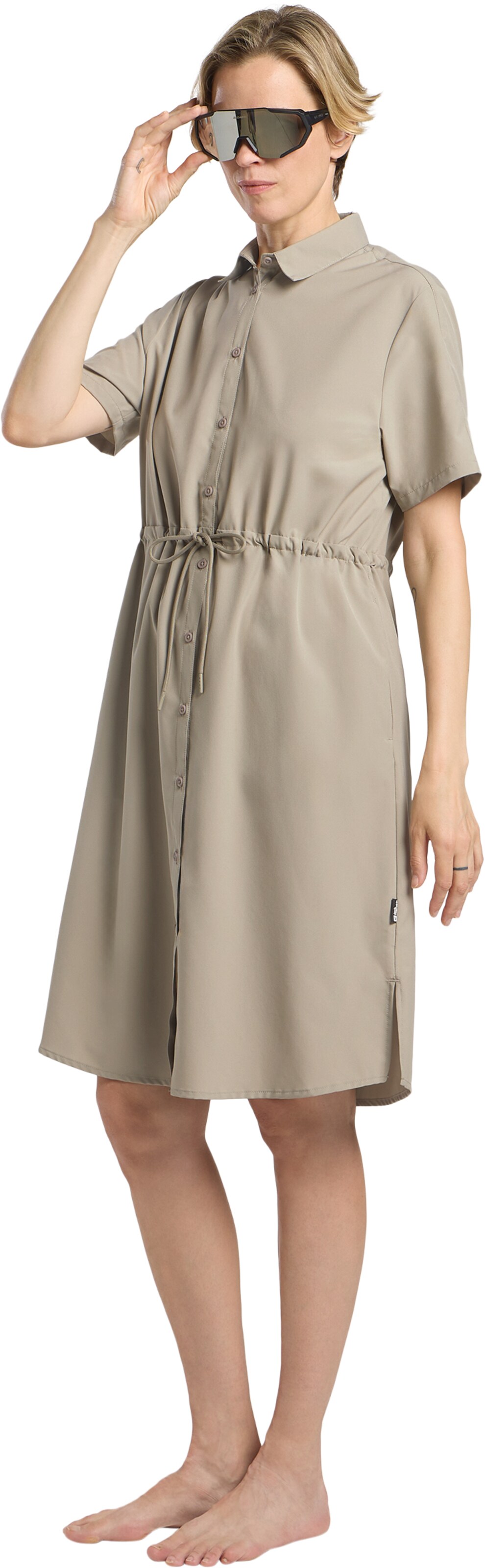 JACK WOLFSKIN Sportkleid in Grau
