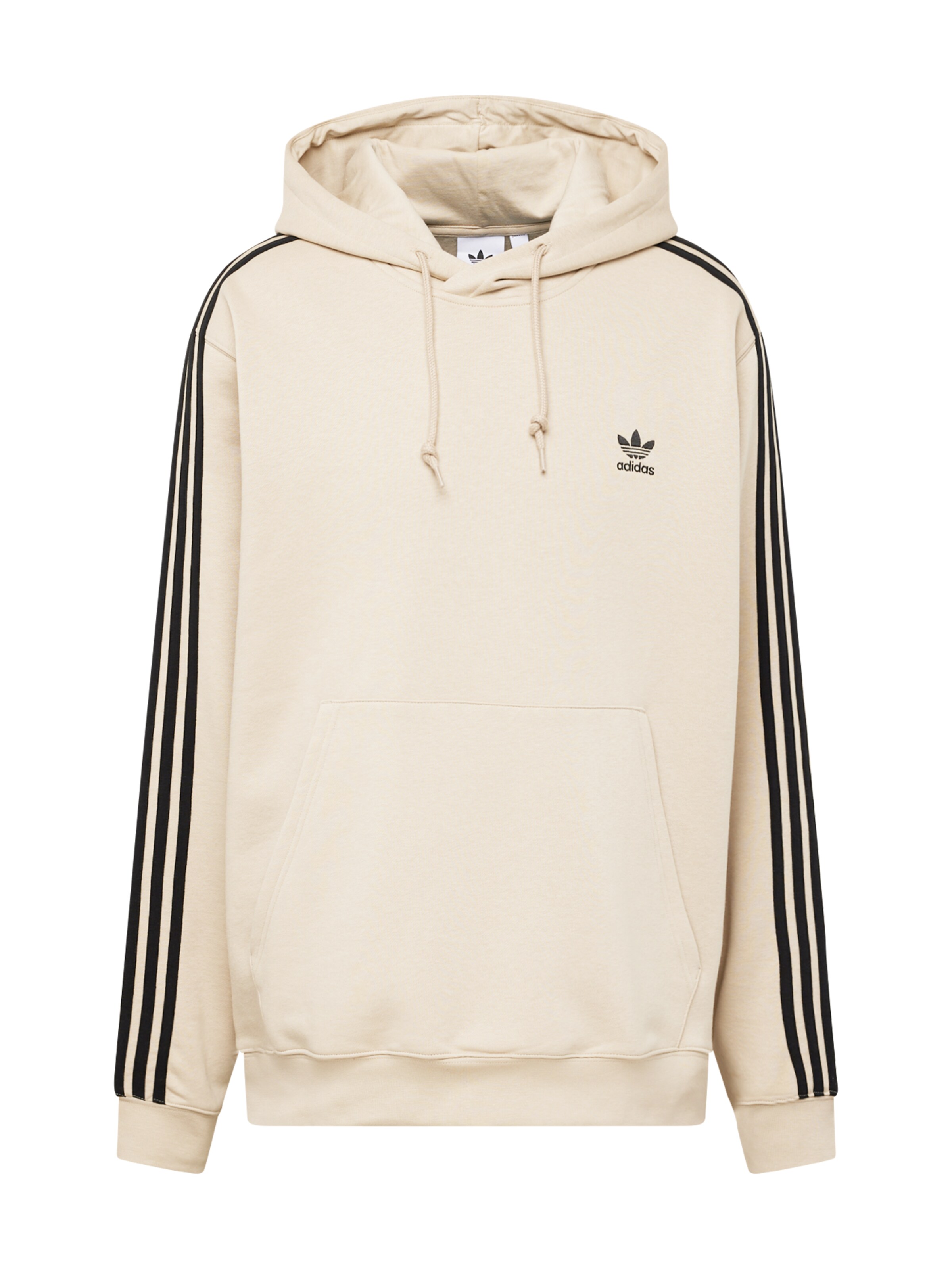 ADIDAS ORIGINALS Sweatshirt 'Adicolor Classics' i beige: framsida