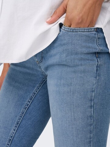 Only Maternity Flared Jeans 'Blush' in Blue