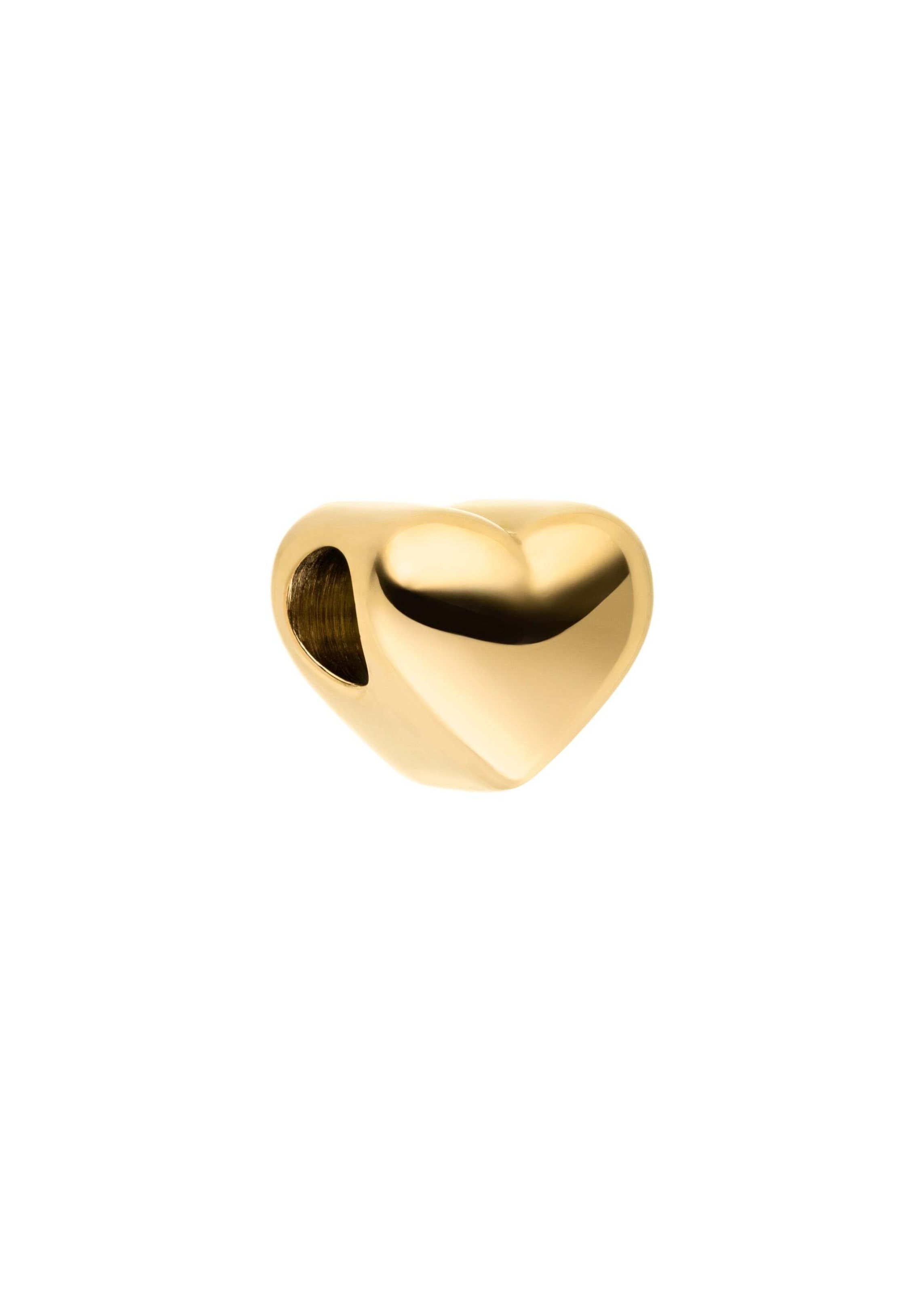 PURELEI - Atrelado 'Classic Heart' em ouro: frente