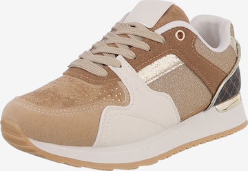 Ital-Design Sneaker in Braun: Vorderseite