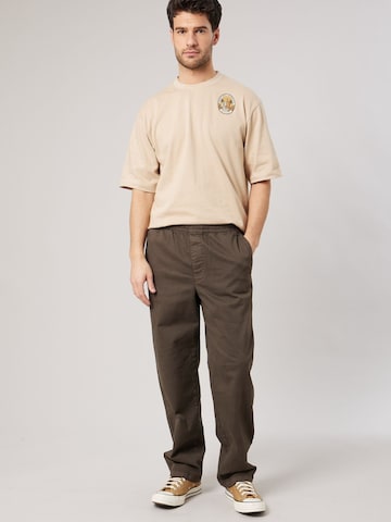 Loosefit Pantalon Deeluxe en marron