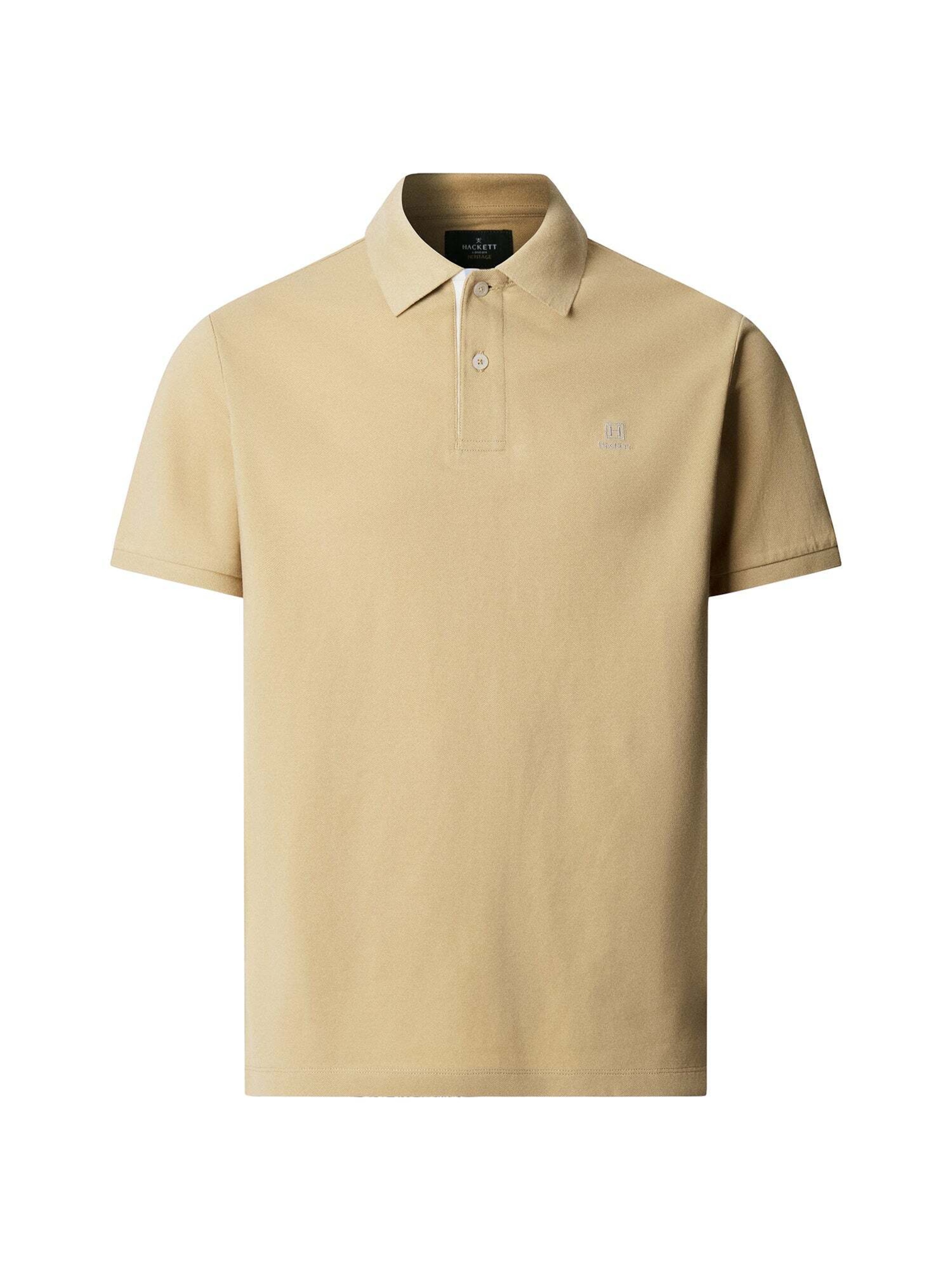 Hackett London Poloshirt in Beige: Vorderseite