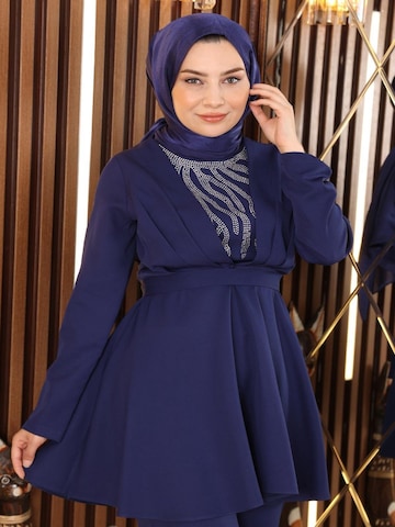 MODAMIHRAM Tunic in Blue