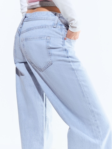 Regular Jean Bershka en bleu