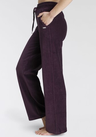VIVANCE Loose fit Trousers in Purple