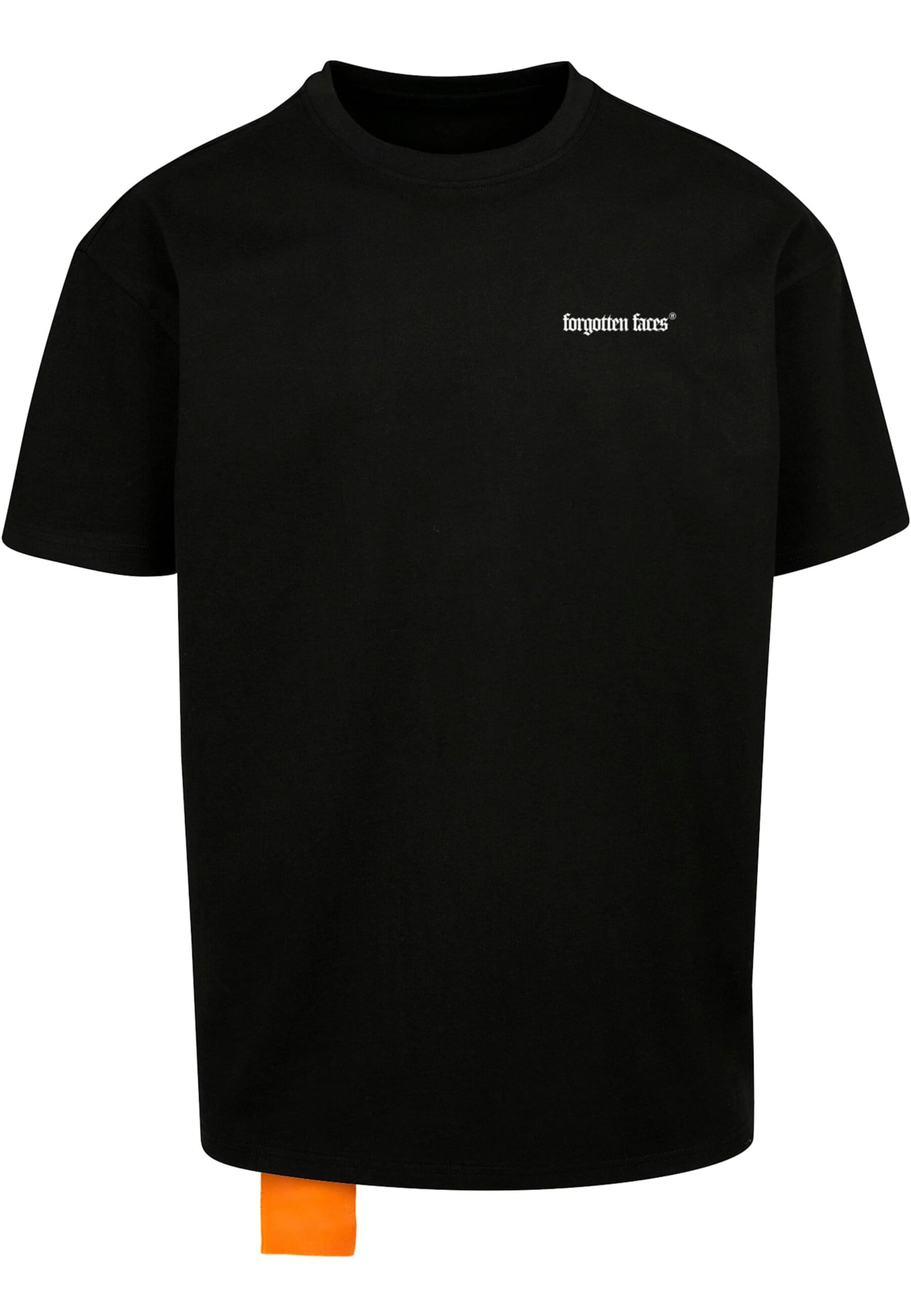 Maglietta 'The Last Shielder' di Forgotten Faces in nero: frontale