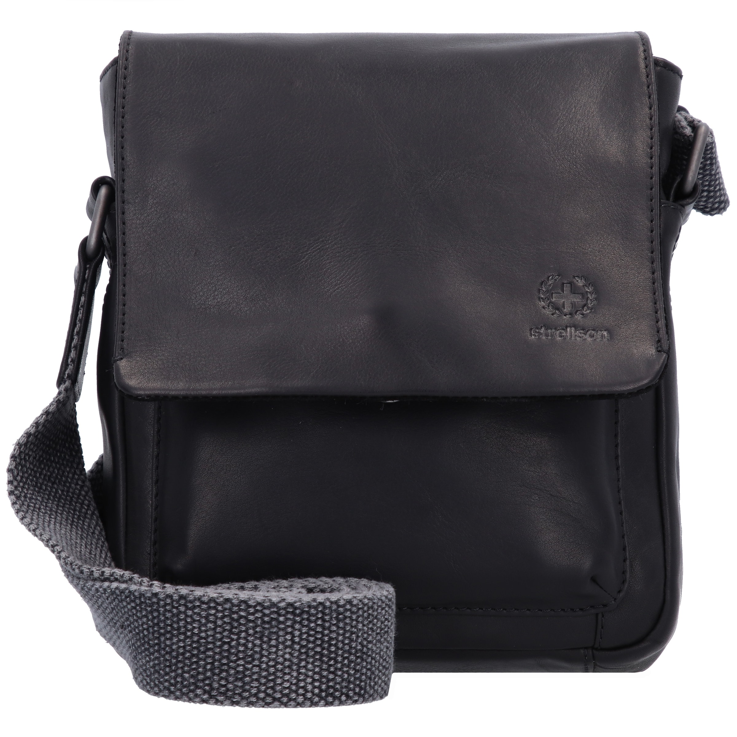 STRELLSON - Bolso de hombro 'Stratford' en negro: frente