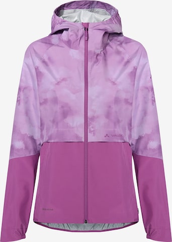 VAUDE Outdoorjacke 'Loamer' in Pink: Vorderseite