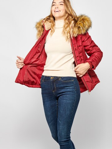 KOROSHI Zimní bunda – červená
