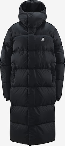 Haglöfs Пальто в спортивном стиле в Черный: спереди
