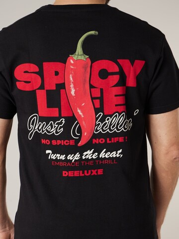 T-Shirt 'SPICY' Deeluxe en noir