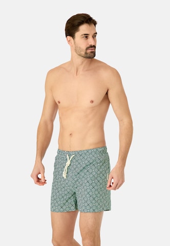 Gassa d'Amante Badeshorts 'Furore' in Grün: Vorderseite