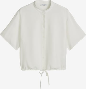 Chemisier Marc O'Polo DENIM en blanc : devant