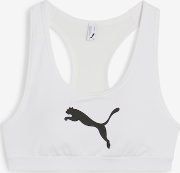 Reggiseno sportivo '4KEEPS ' di PUMA in bianco: frontale