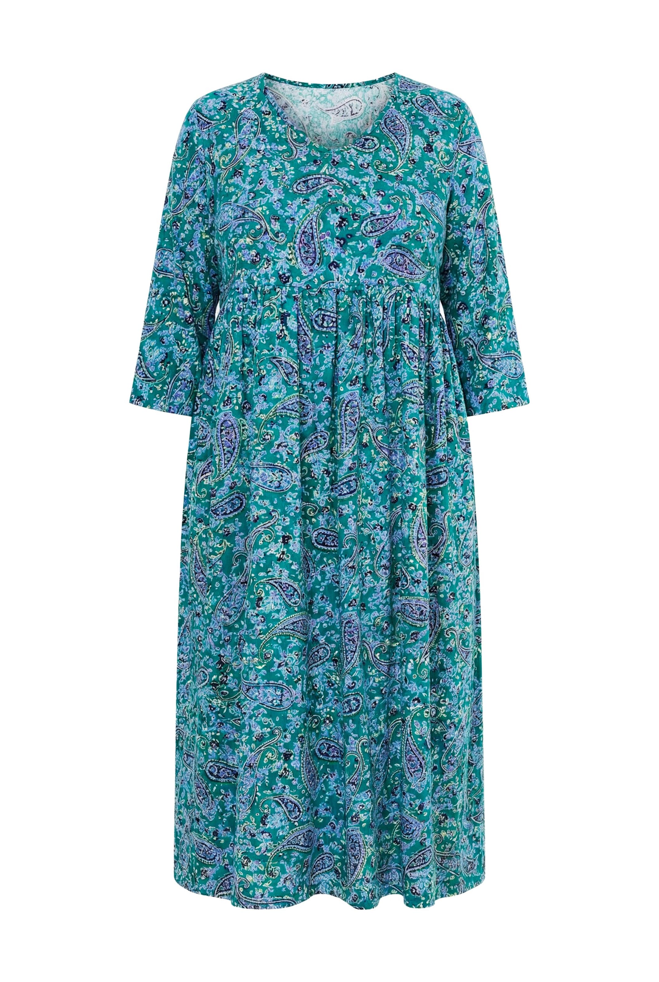 Ulla Popken Dress in Blue: front