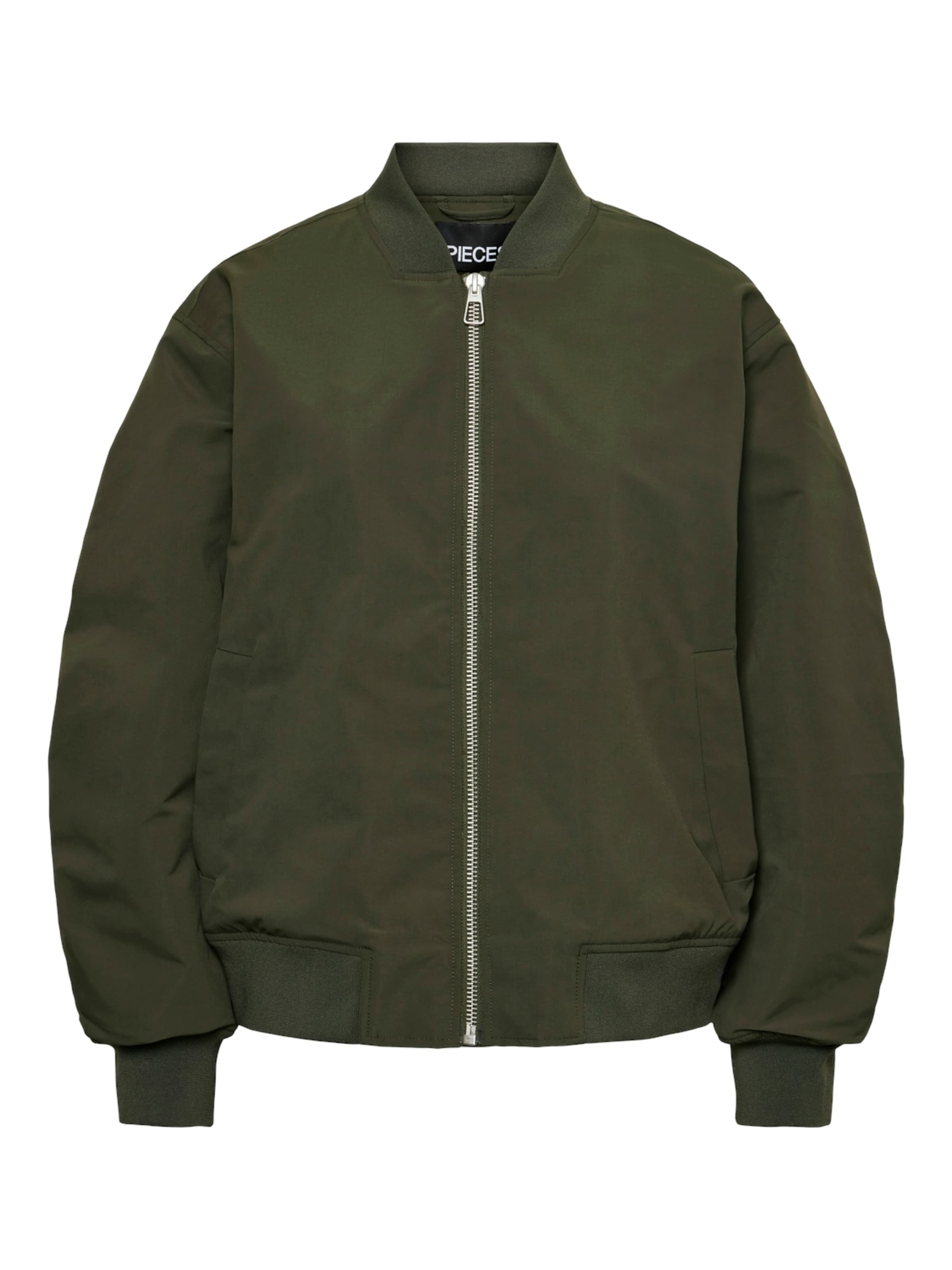 PIECES Between-season jacket 'Nomi' in Fir, Item view