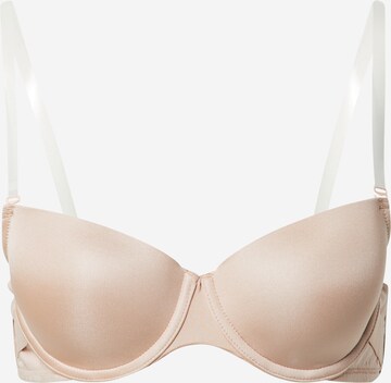 Hunkemöller - Balconet Sujetador en beige: frente