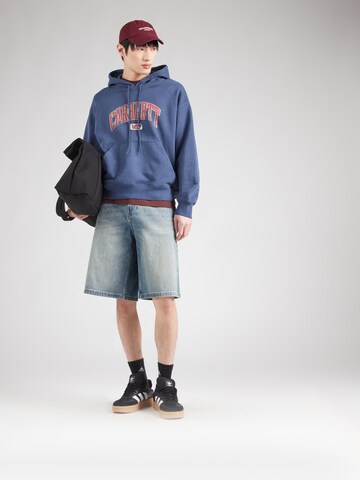 Bluză de molton 'Library' de la Carhartt WIP pe albastru