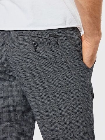 JACK & JONES Štandardný strih Chino nohavice 'Marco' - Sivá