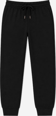 ROSS CAMP Tapered Hose 'Ross Camp Sculpt' in Schwarz: Vorderseite