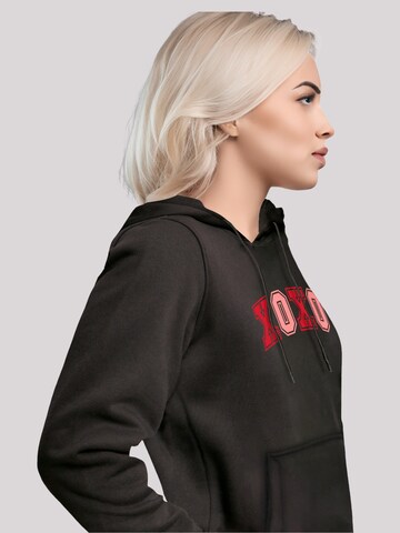 Sweat-shirt 'Xoxo Valentinstag' F4NT4STIC en noir