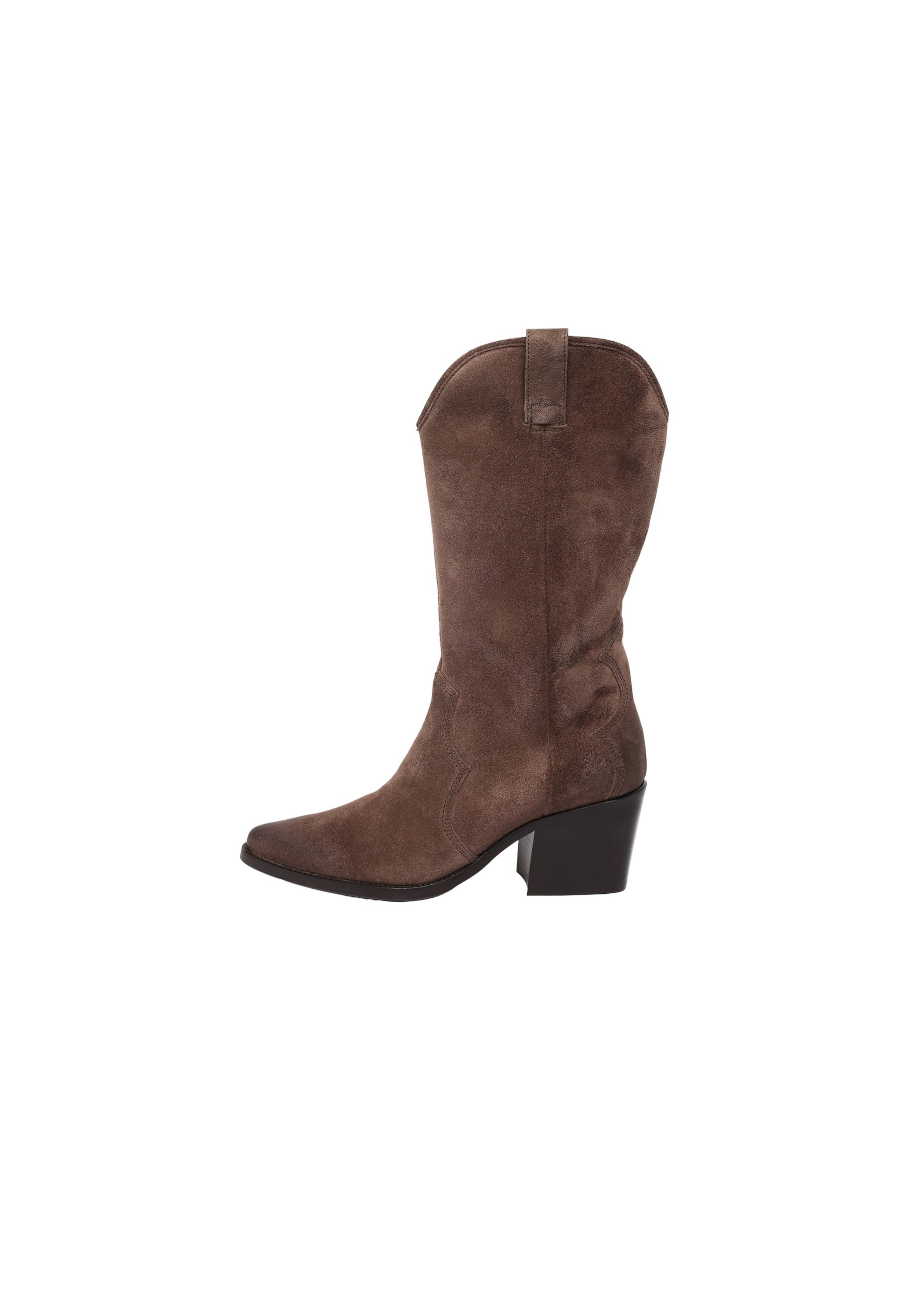 Bottes de cowboy Paul Green en marron : devant