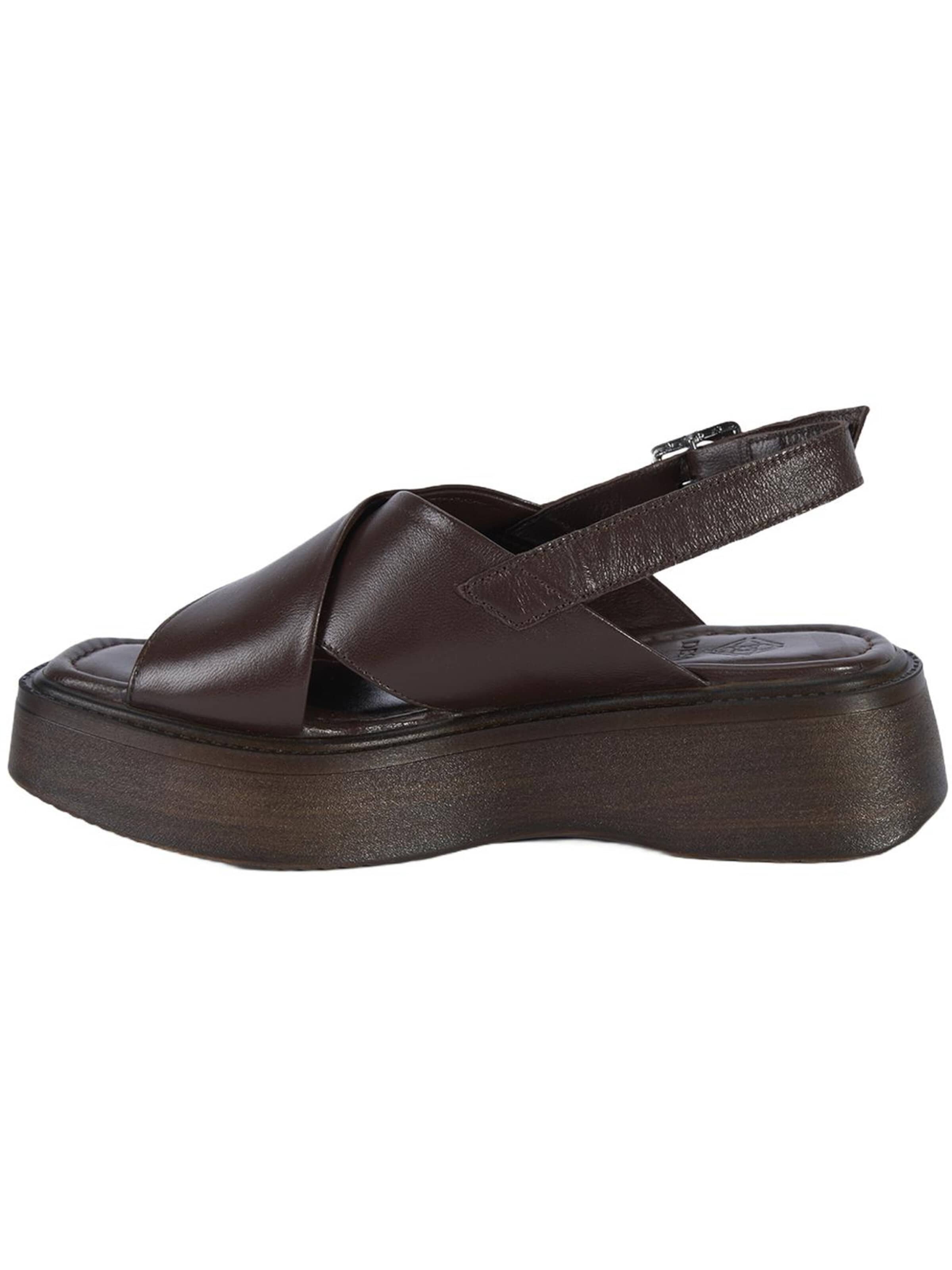 Desa Riemensandale 'Keilsandalen'‌‌‌ in Braun