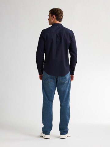 Coupe regular Chemise Petrol Industries en bleu