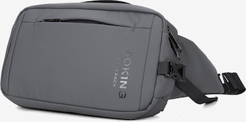 Aoking Schoudertas in Grijs: voorkant