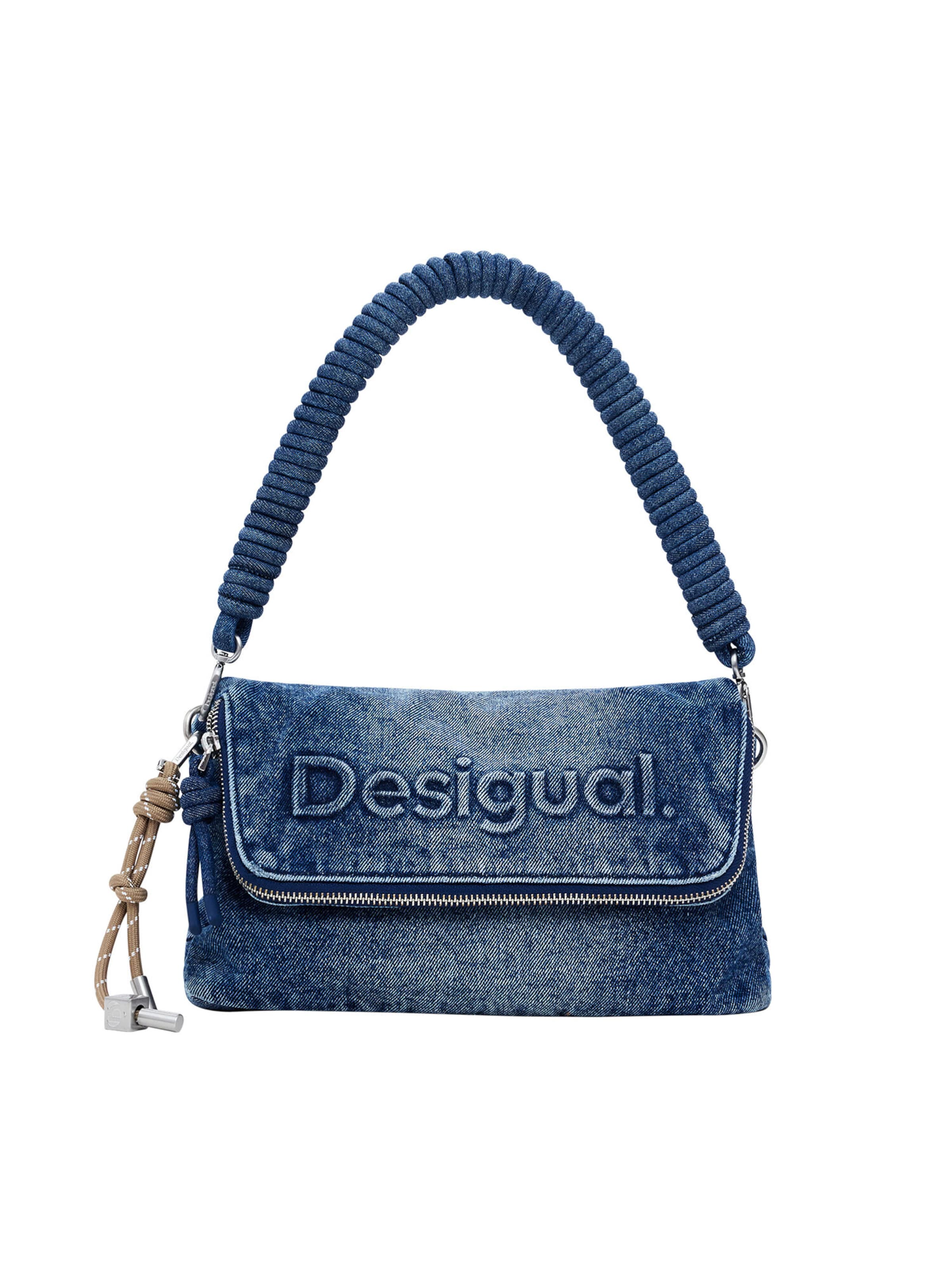 Desigual Shoulder bag in Blue: front