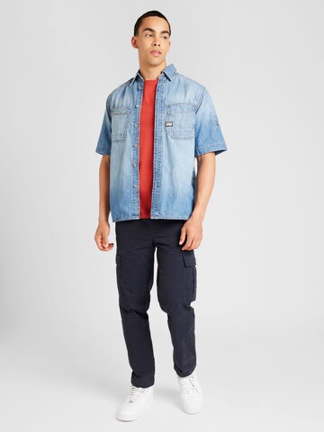 regular Pantaloni cargo 'Sisla-7' di BOSS in blu